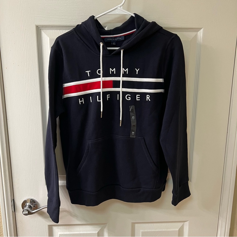 NWT Tommy Hilfiger Sweatshirt Hoodie Unisex Medium